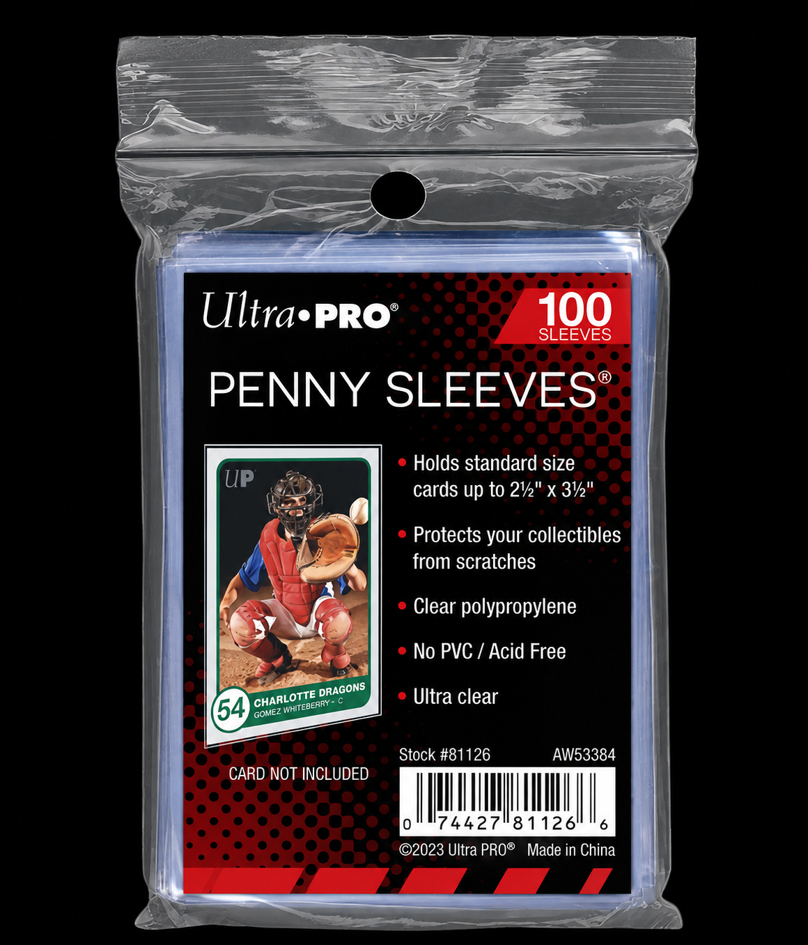Ultra PRO Penny Sleeves – 10 verpakkingen (1.000 stuks)