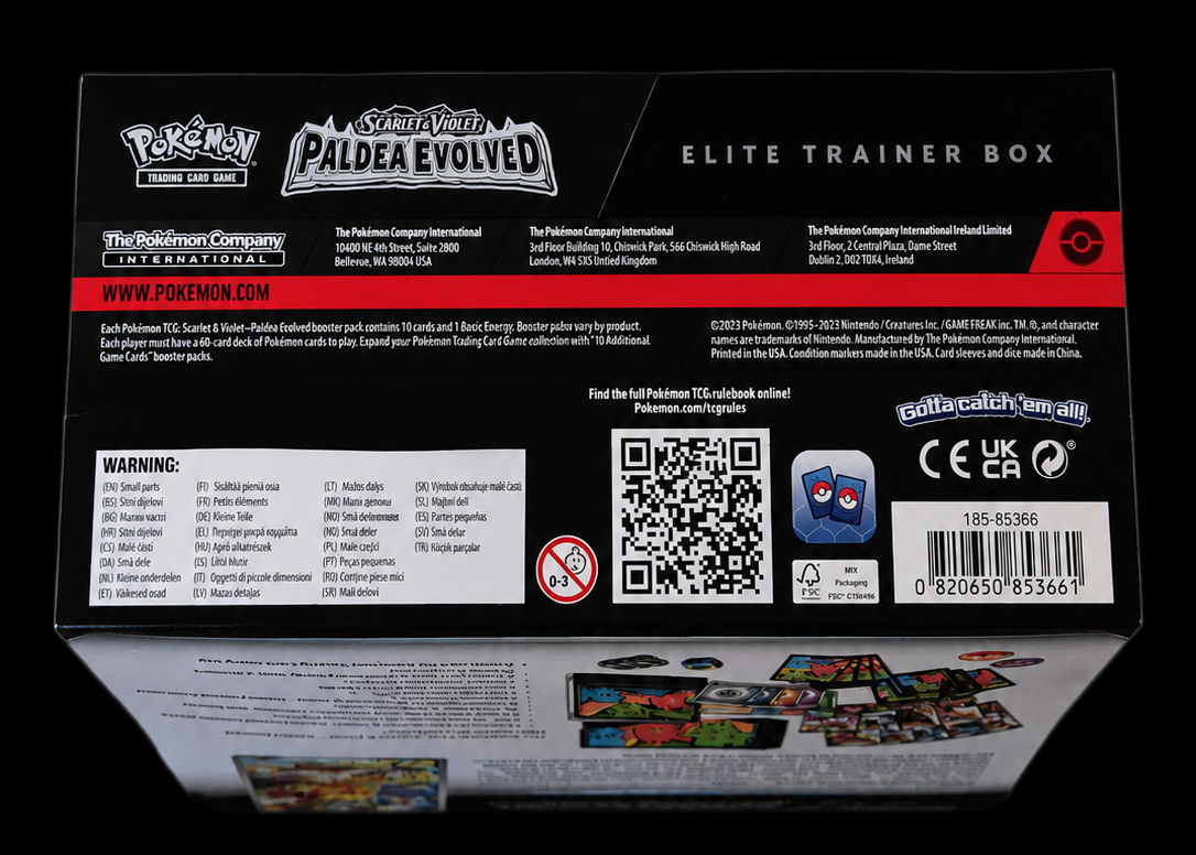 Pokémon Scarlet & Violet – Paldea Evolved Elite Trainer Box – Factory Sealed