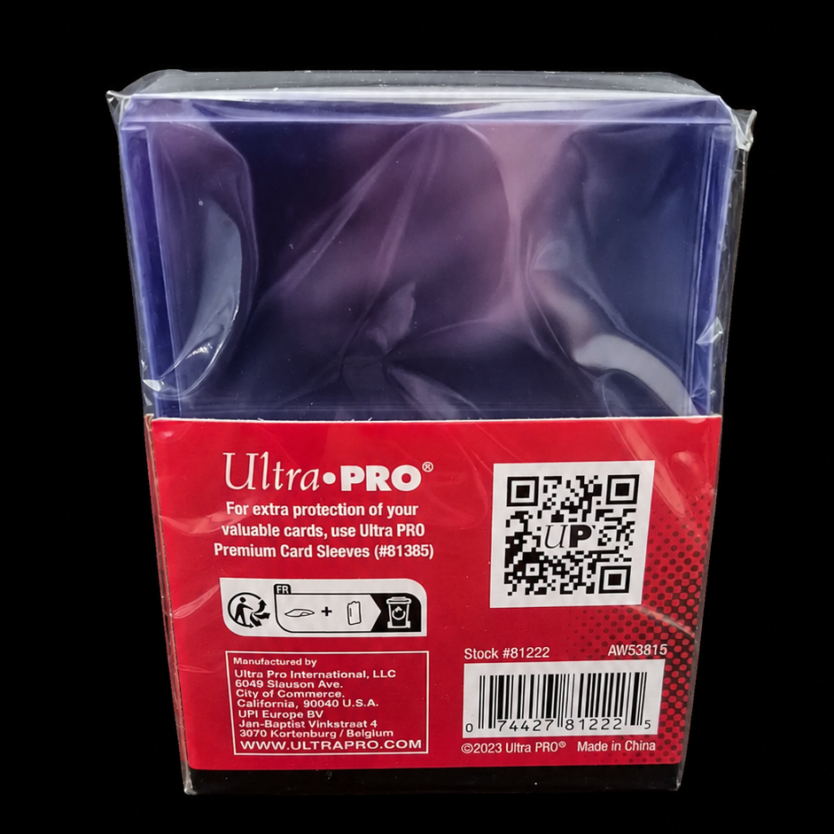 Ultra PRO Regular Toploader 3" x 4" – 25 stuks