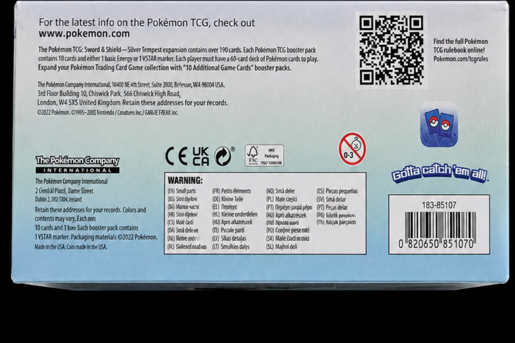 Pokémon Silver Tempest Elite Trainer Box | Mint & Sealed