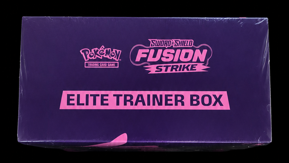Pokémon Sword & Shield – Fusion Strike Elite Trainer Box (Mew) – Factory Sealed