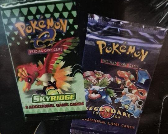 Mystery Power Booster Box – 4 Pokémon Boosterpacks – Kans op Vintage Pack (Engels) | Sealed