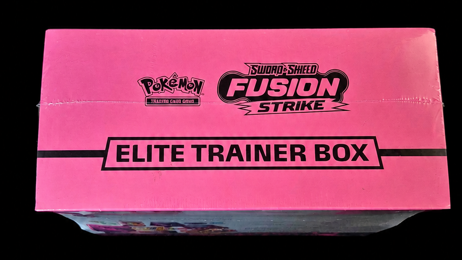 Pokémon Sword & Shield – Fusion Strike Elite Trainer Box (Mew) – Factory Sealed