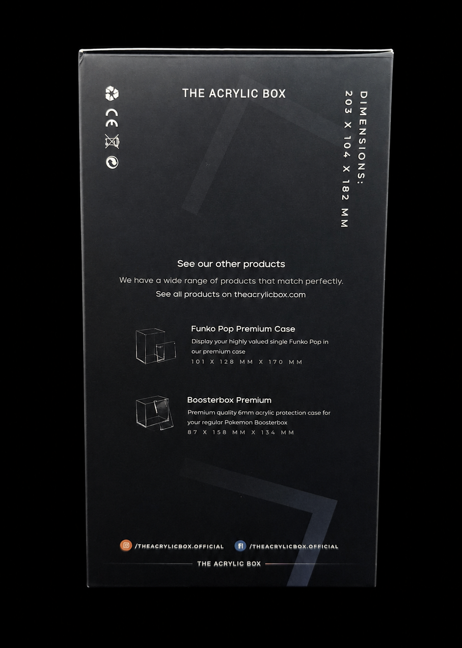 The Acrylic Box – TAB Display Elite Trainer Box Protector 6 mm
