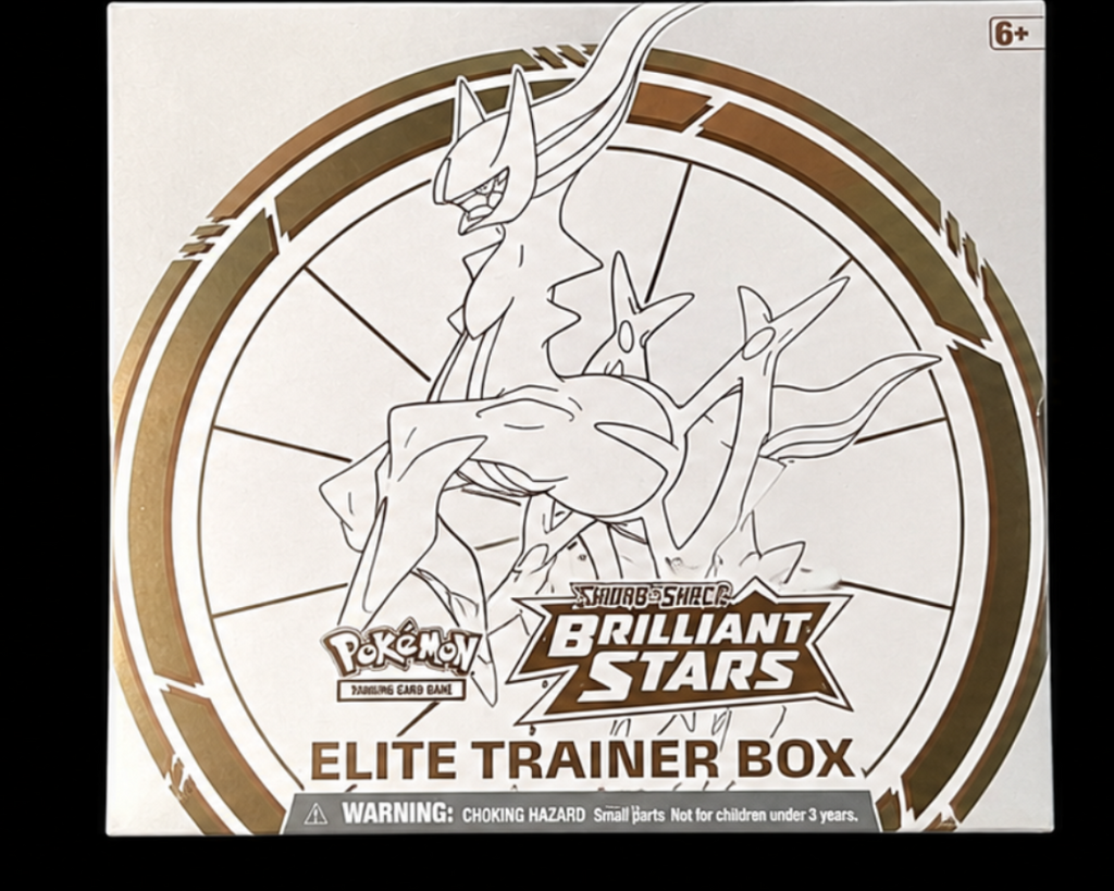 Pokémon Brilliant Stars Elite Trainer Box voorkant – Factory Sealed