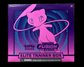 Pokémon Fusion Strike Elite Trainer Box met Mew voorkant – Factory Sealed