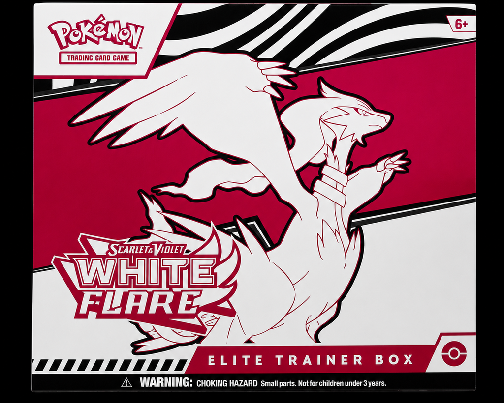 Pokémon Scarlet Violet White Flare Elite Trainer Box Tornadus voorkant