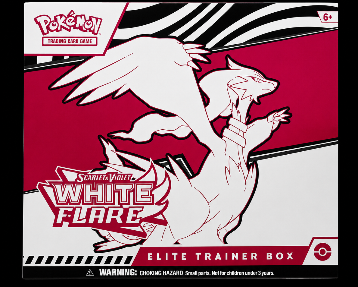 Pokémon Scarlet Violet White Flare Elite Trainer Box Tornadus voorkant