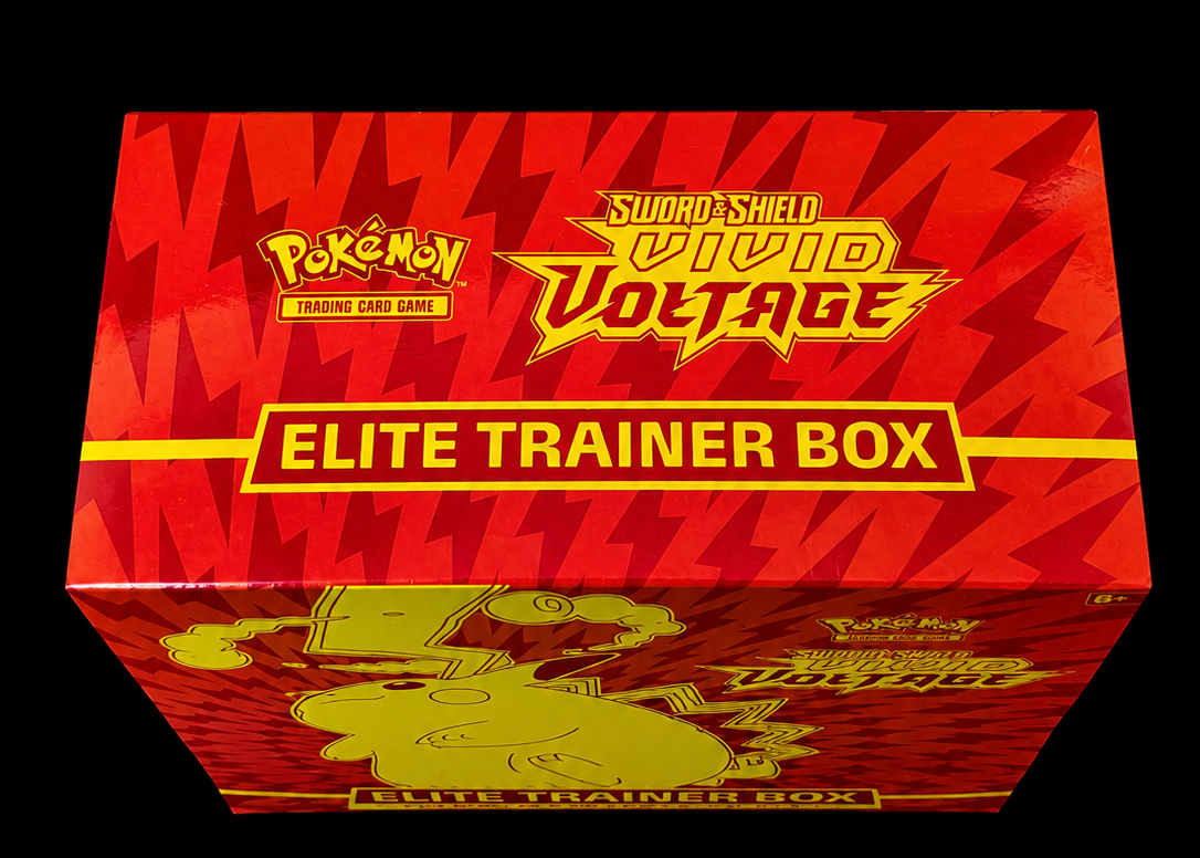 Pokémon Sword & Shield – Vivid Voltage Elite Trainer Box (Pikachu) – Factory Sealed