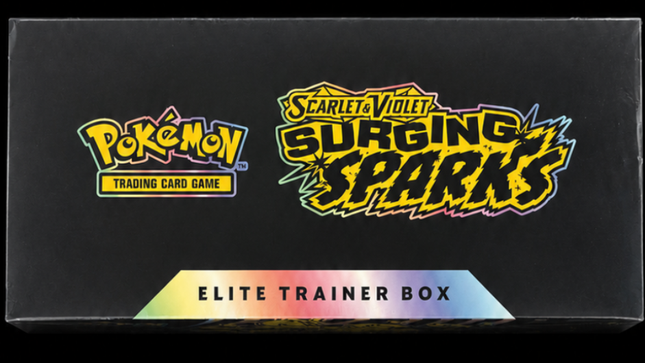 Pokémon Surging Sparks Elite Trainer Box | Mint & Sealed