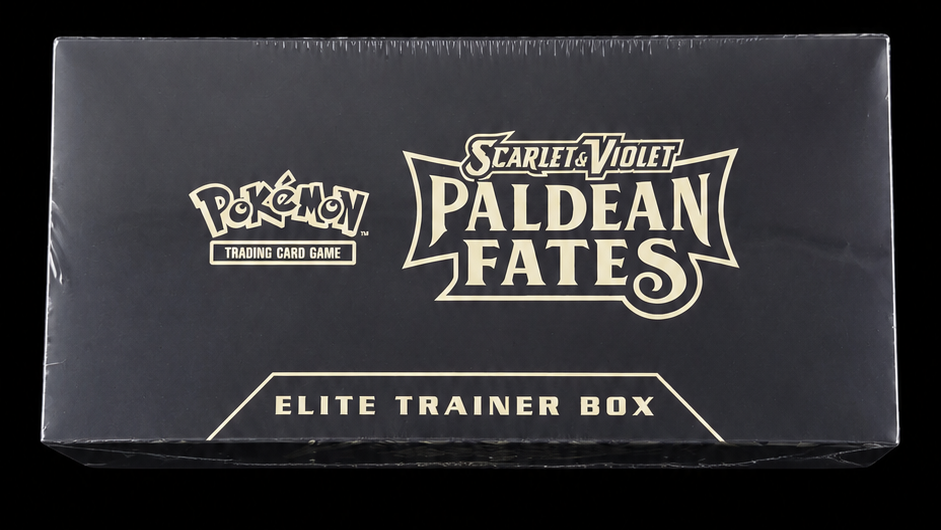 Pokémon Scarlet & Violet – Paldean Fates Elite Trainer Box (Shiny Mimikyu) – Factory Sealed