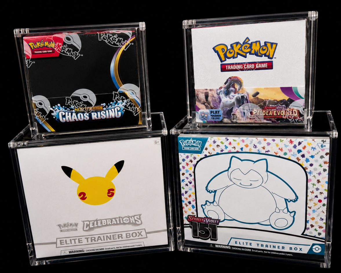 The Acrylic Box – TAB Display Elite Trainer Box Protector 6 mm