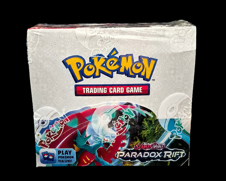 Pokémon Paradox Rift Booster Box Engels factory sealed – voorzijde