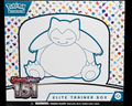 Voorkant van de Engelse Pokémon 151 Elite Trainer Box met Snorlax, mint en fabrieksverzegeld