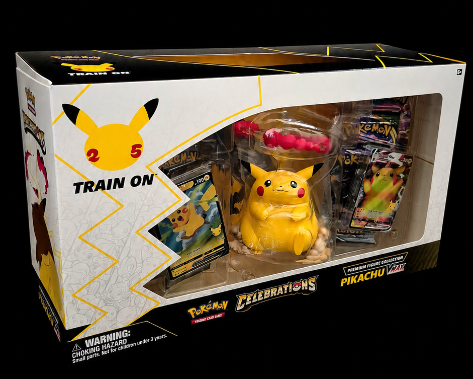Pokémon Celebrations Premium Figure Collection Pikachu VMAX voorkant