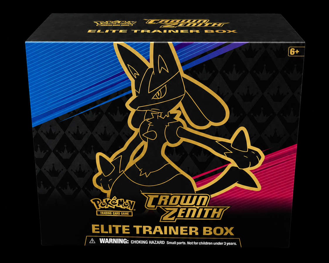 Pokémon Crown Zenith Elite Trainer Box voorkant