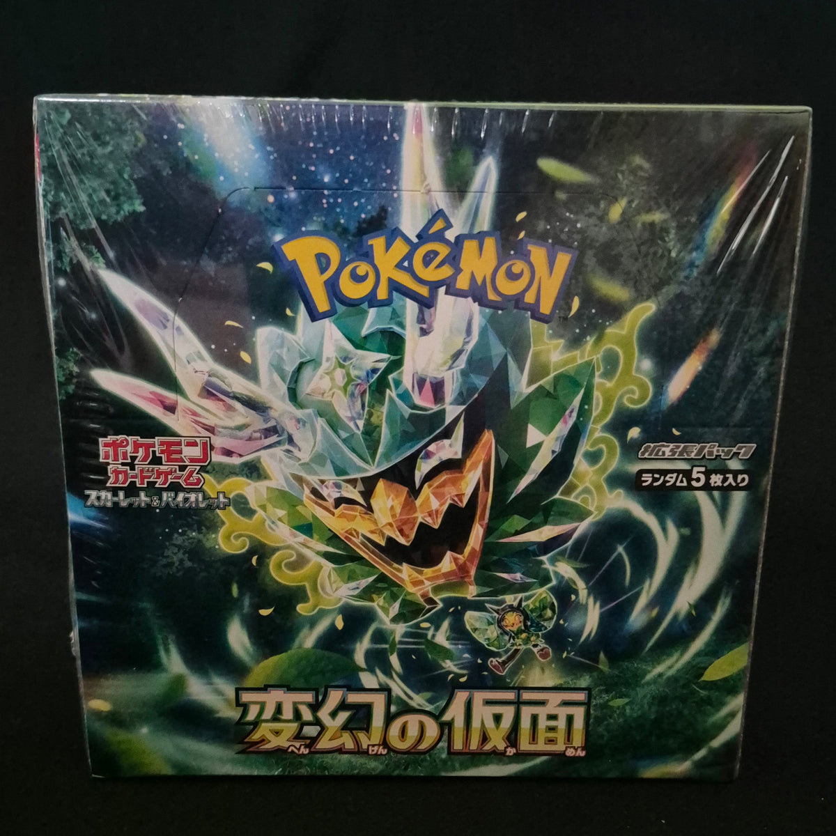 Pokémon TCG Mask of Change Booster Box Japans factory sealed voorzijde