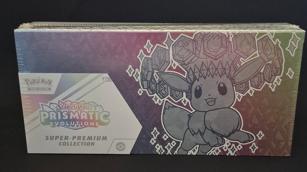 Pokémon Prismatic Evolutions Super-Premium Collection voorkant