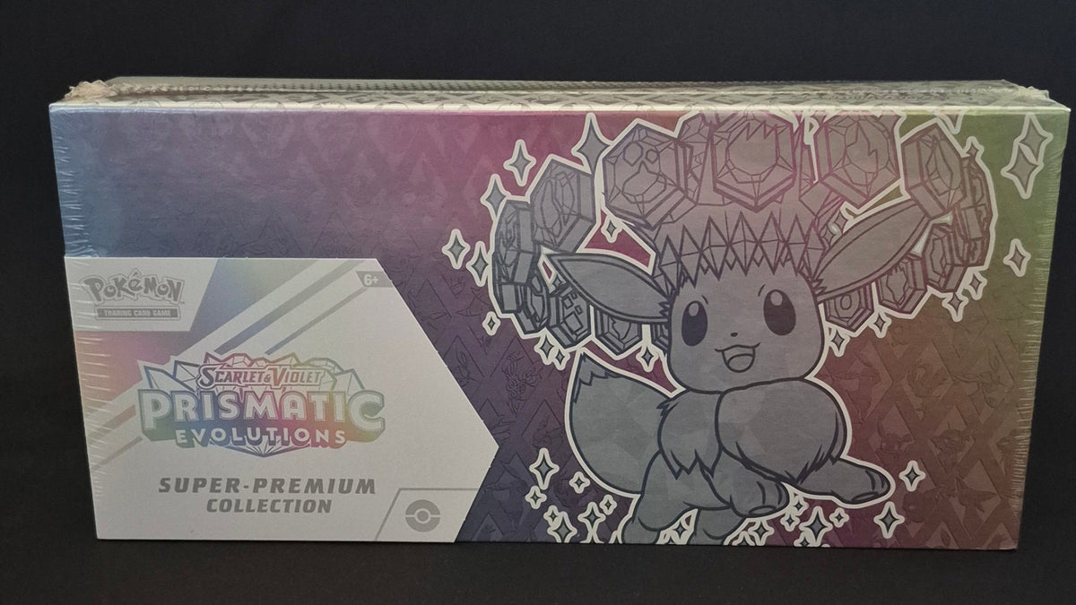 Pokémon Prismatic Evolutions Super-Premium Collection voorkant