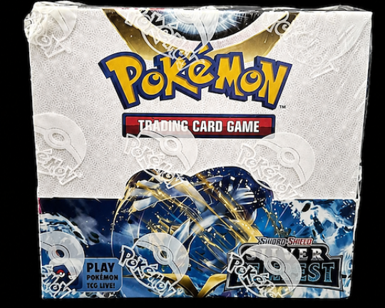 Pokémon TCG Silver Tempest Booster Box Engels factory sealed voorkant