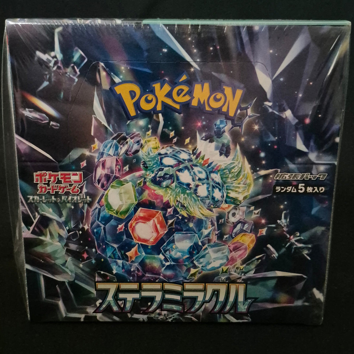 Japanse Pokémon TCG Stellar Miracle Booster Box factory sealed voorzijde
